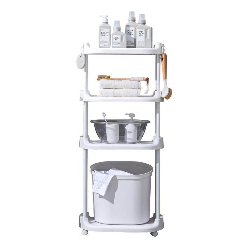 浴室置物架化妆室脸盆架厕所洗手间塑料水桶收纳层架多层落地整理,淘宝优惠券,粉丝福利购,淘宝优惠卷