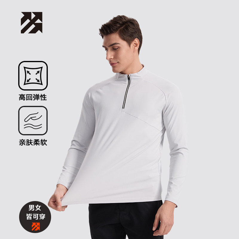 【定制】男卫衣套头针织女高尔夫休闲半拉链打底衫团购印logo上衣,淘宝优惠券,粉丝福利购,淘宝优惠卷
