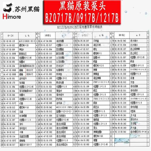 原厂苏州高压清洗机泵头BZ0917/0717/1217A洗车机铜泵头 - 图2