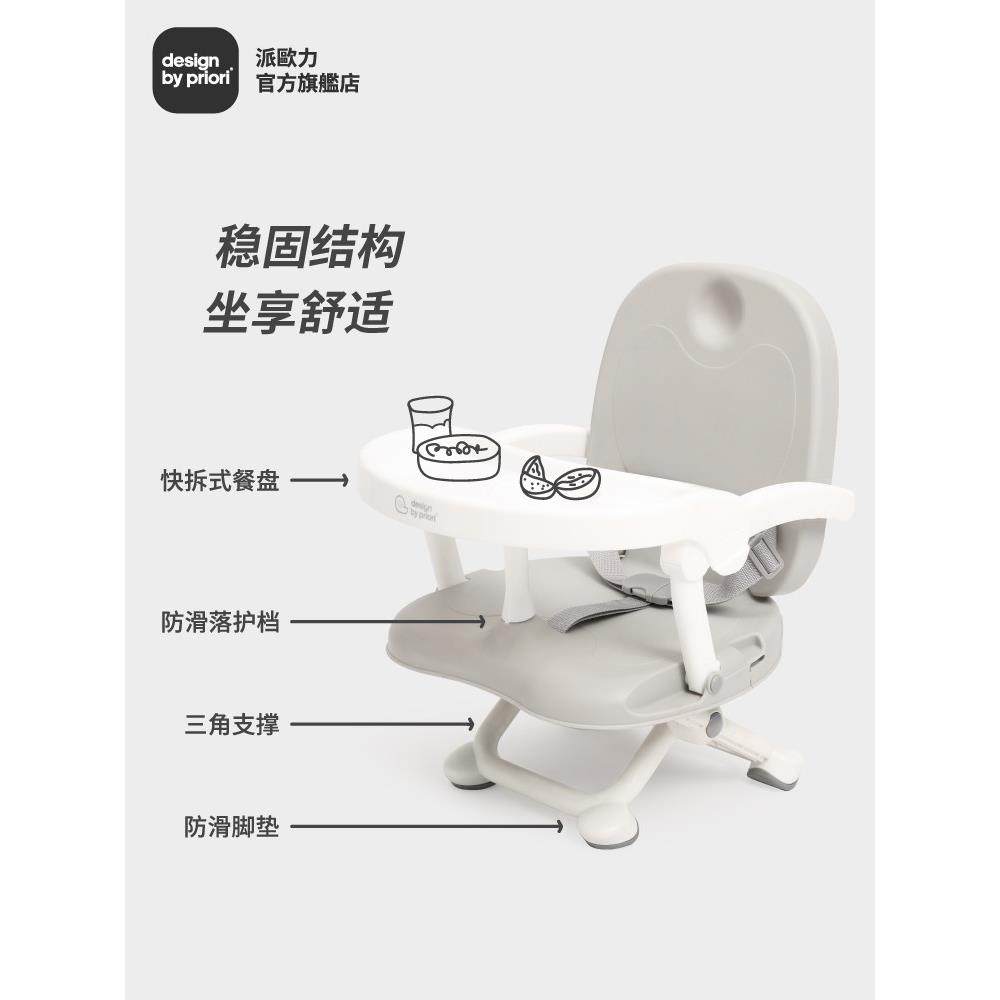 PRIORI宝宝餐椅婴儿餐椅多功能便携式宝宝餐椅可折叠家用户外餐椅,淘宝优惠券,粉丝福利购,淘宝优惠卷