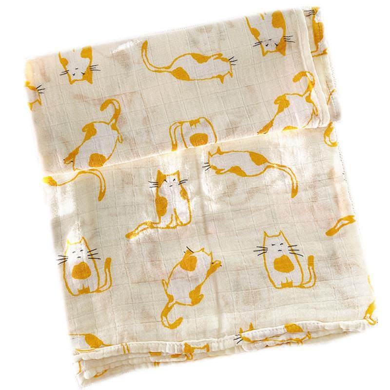 超软如婴儿竹纤维纱布浴巾 襁褓巾纱布包巾全竹薄抱被被子新生儿,淘宝优惠券,粉丝福利购,淘宝优惠卷