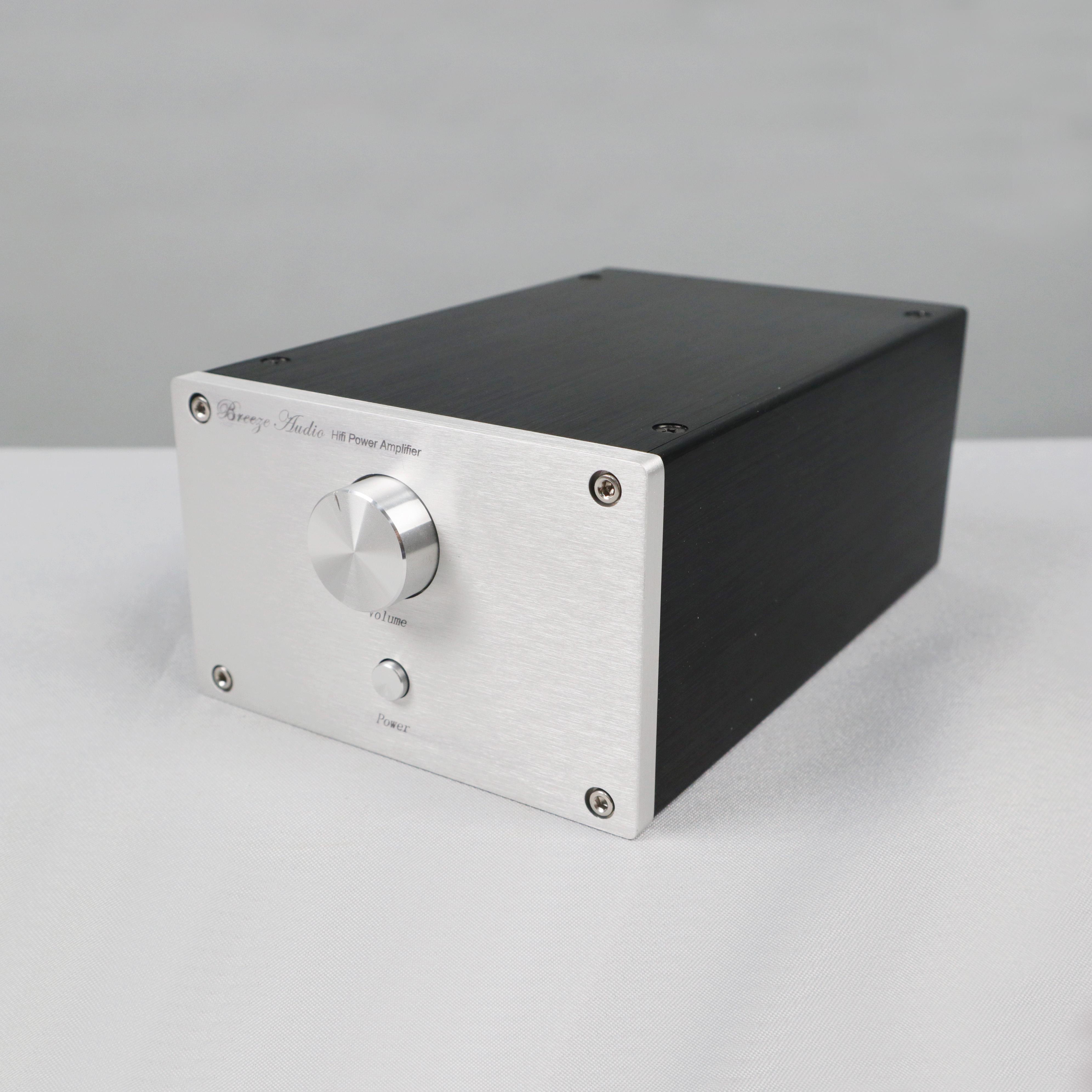 All-aluminum alloy 1409 short version power amplifier chassis All-aluminum power amplifier chassis Aluminum shell