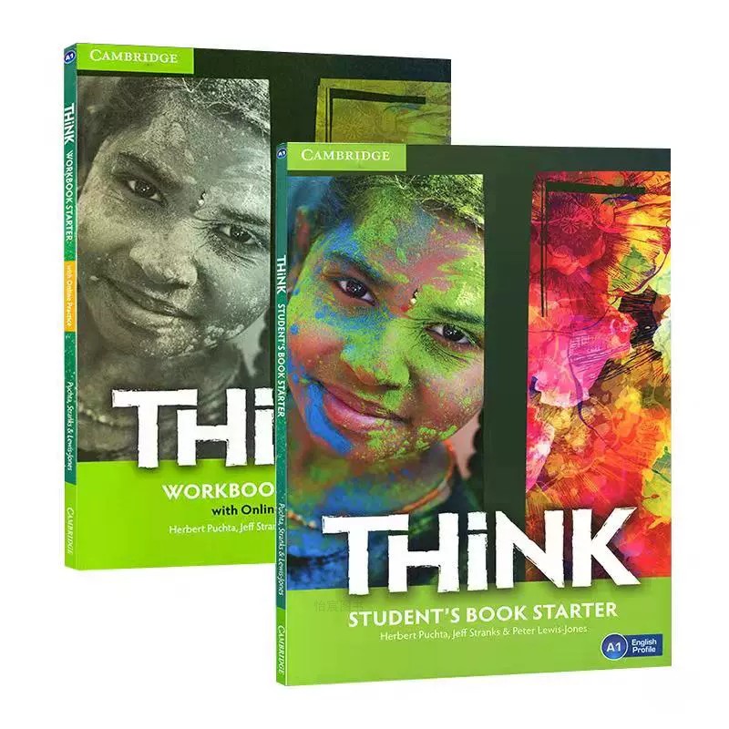 正版剑桥原版Think Starter 12345级第一版 学生书练习册音频视频 原版进口Cambridge 剑桥少儿英语教材 KET/PET考试参考中学英语 - 图0