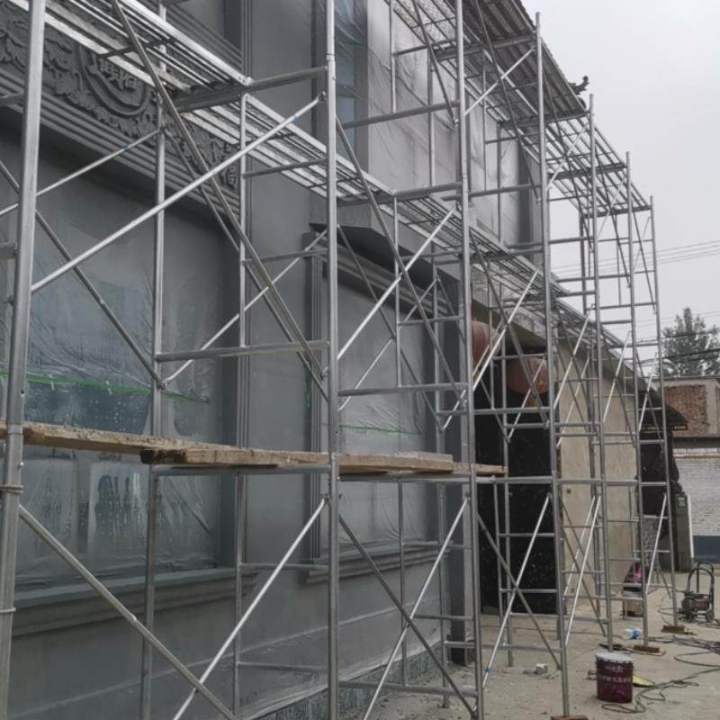 平台登高小型移动脚手架轻便龙门架钢管组装配件四层升降横梁家用,淘宝优惠券,粉丝福利购,淘宝优惠卷