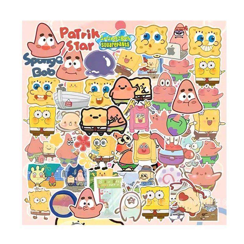 钻石画卡通大家族满钻2024新款儿童卧室动漫海绵宝宝点贴钻十字绣,淘宝优惠券,粉丝福利购,淘宝优惠卷