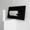 Oroliving original hole board accessories paper towel holder cross bar hook storage arrangement wiper display stand