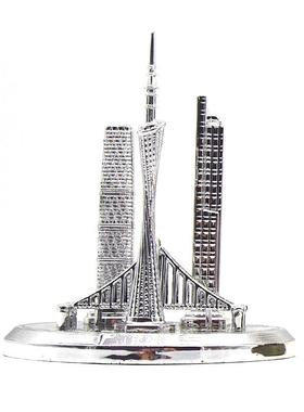 广州建筑模型小蛮腰工艺品旅游纪念办公桌面摆件创意礼品厂家