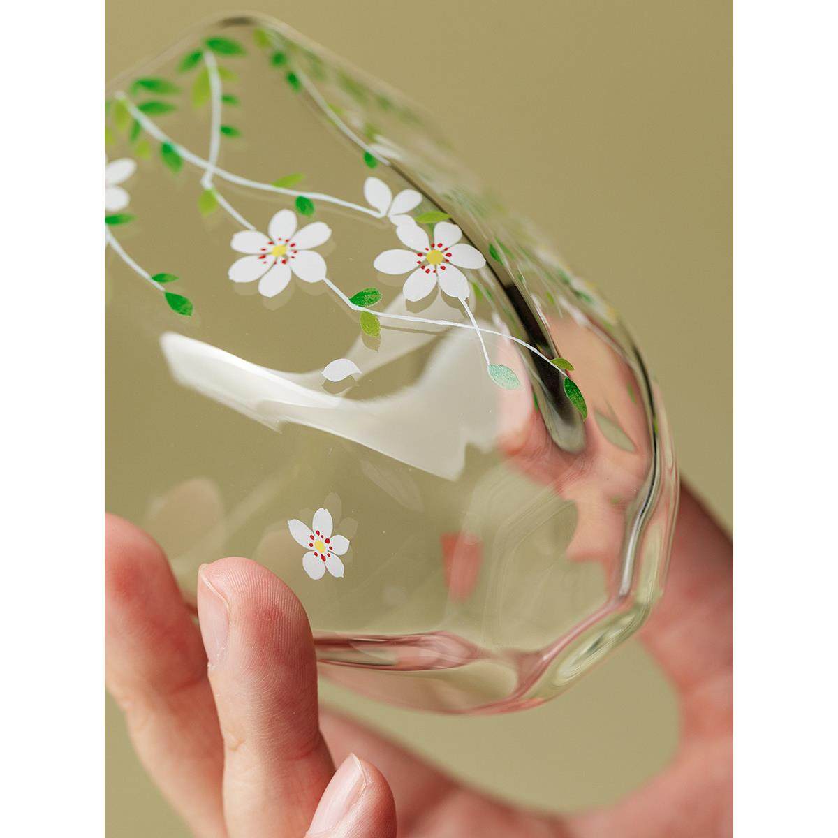 日作高价值花潮交会杯高硼硅玻璃家用高端茶隔板创意茶海茶道配件,淘宝优惠券,粉丝福利购,淘宝优惠卷