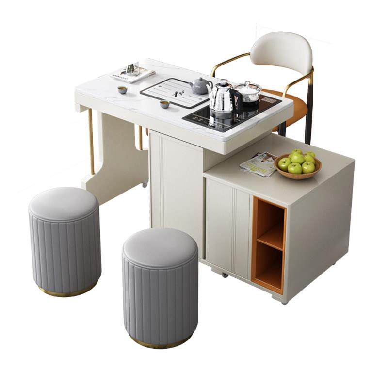 可移动可旋转茶台茶桌椅组合带轮家用阳台小户型泡茶桌烧水壶一体,淘宝优惠券,粉丝福利购,淘宝优惠卷
