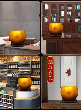 景德镇陶瓷聚宝盆摆件聚财客厅玄关鱼缸装饰招财进宝乔迁开 业礼