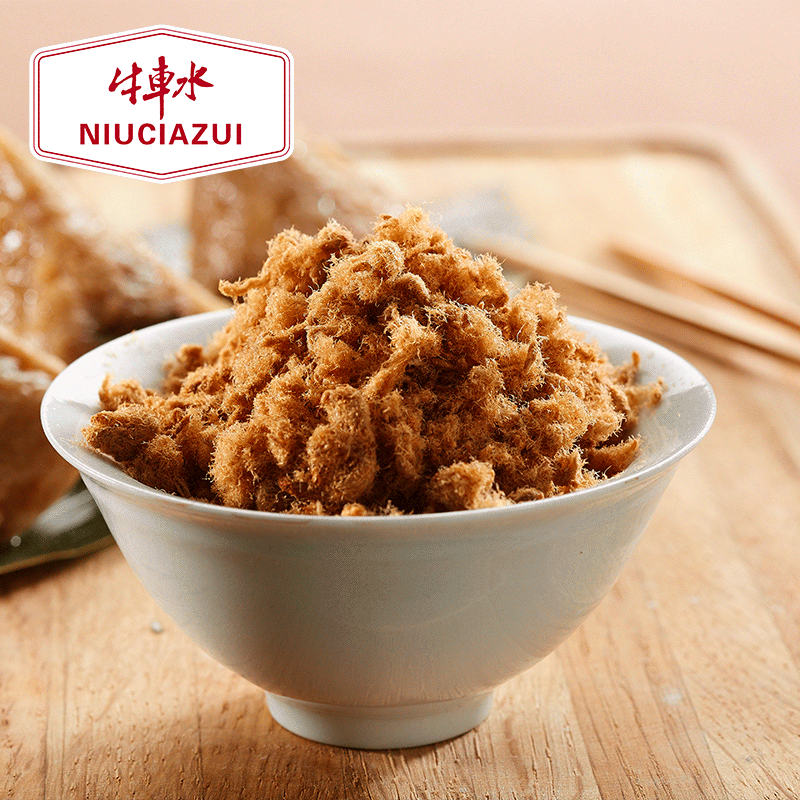 牛车水香酥牛肉松118g新加坡风味靖江特产营养开胃长辈拌粥夹面包