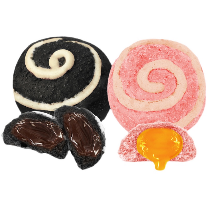 【任选6件须同一地址发货】华生园奶油椰蓉香葱卷肉松拔丝面包