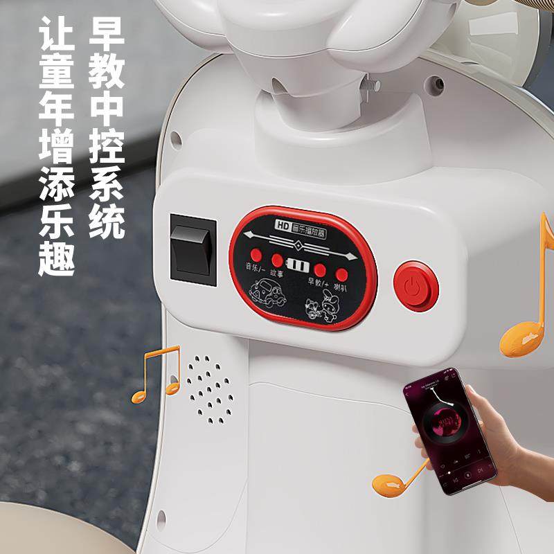 厂家儿童电动摩托车男女宝宝电瓶三轮车遥控充电可坐人玩具车拉车,淘宝优惠券,粉丝福利购,淘宝优惠卷