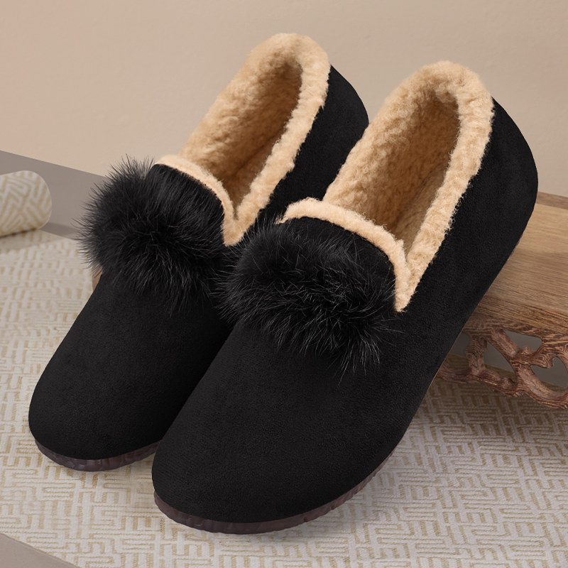 豆豆鞋女冬加绒新款保暖舒适老北京布鞋中老年棉鞋百搭外穿毛毛鞋,淘宝优惠券,粉丝福利购,淘宝优惠卷