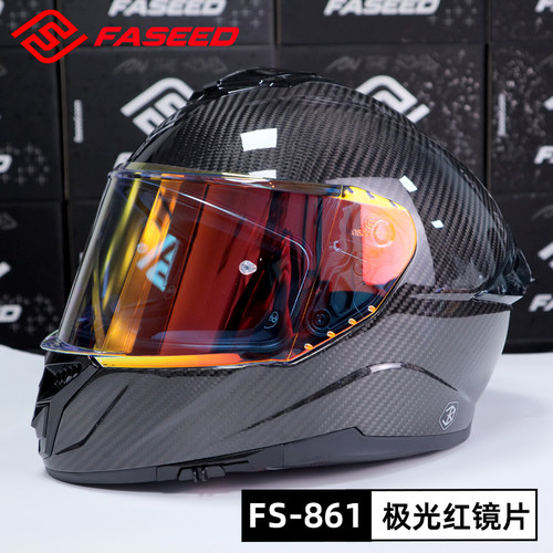 FASEED头盔FS-861原厂镜片配件防雾贴 - 图0