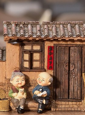 七夕小物件装饰品摆件创意室内摆设房间家居卧室客厅家里家俱个性