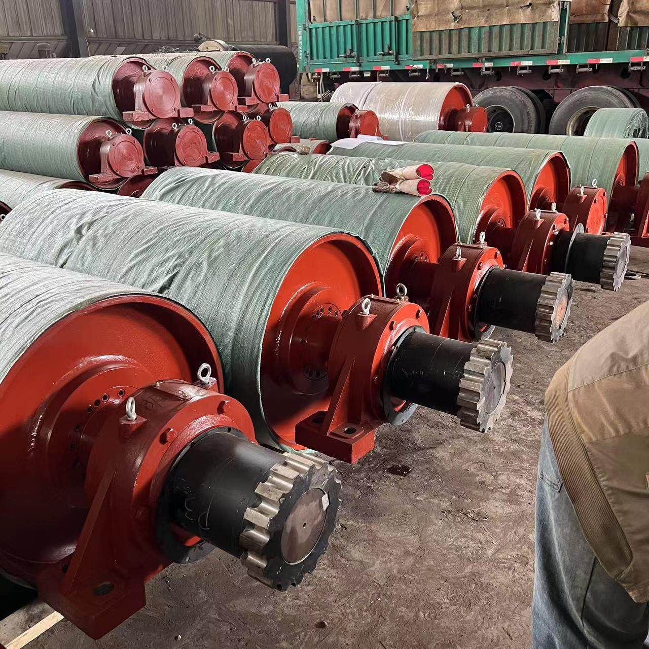 传动滚筒大型输送带驱动滚筒DTII型滚筒包胶动力传动滚筒输送机滚,淘宝优惠券,粉丝福利购,淘宝优惠卷