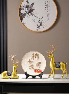 采购产品新中国风陶瓷扇饰品，古董中国风饰品，禅宗茶室，中国风