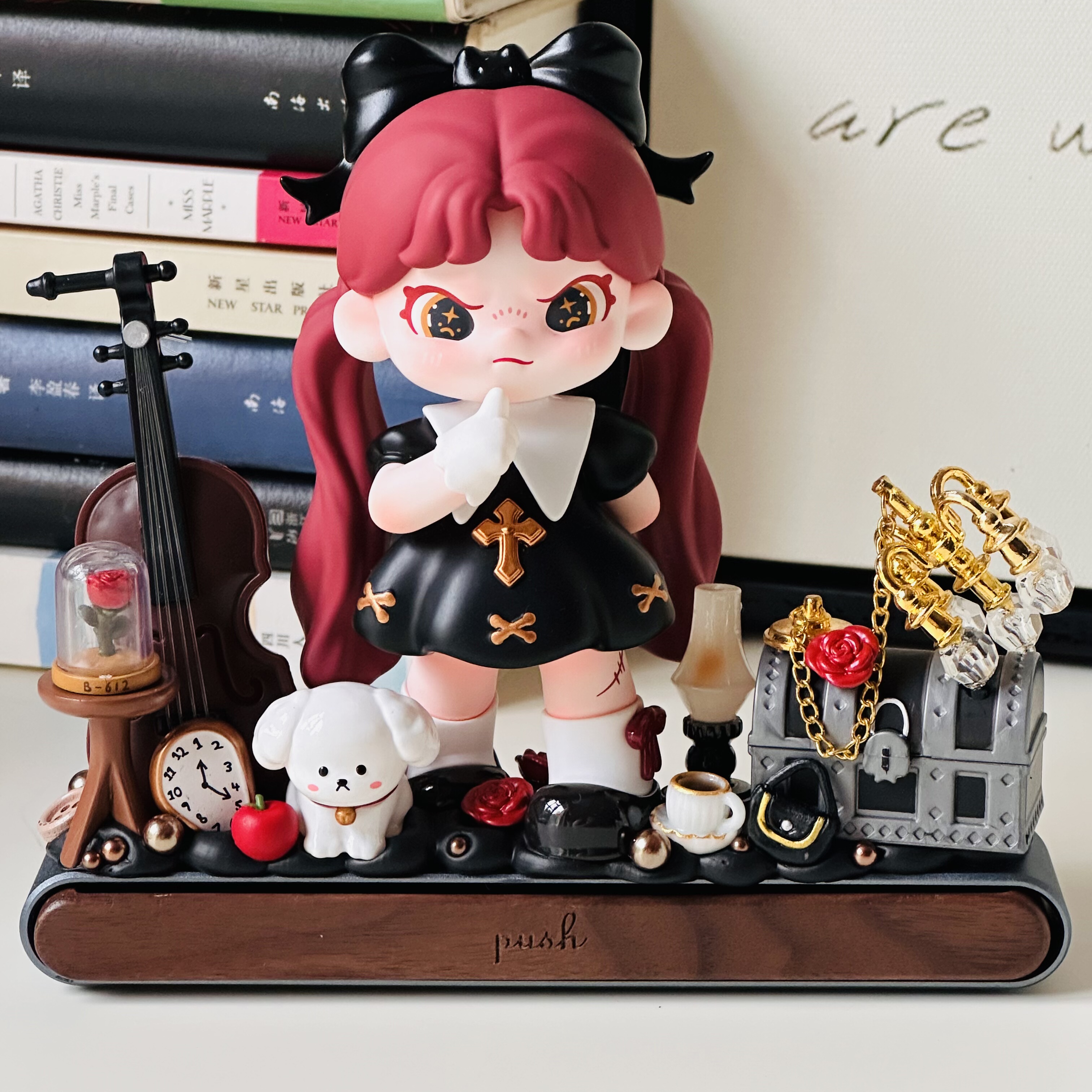 DIY定制正版盲盒潮流手办奶油胶成品摆件摆台高级礼物女 - 图3