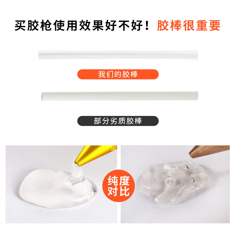 热熔胶枪手工儿童多用小号热熔胶胶棒高粘热溶融强力胶条小型胶枪,淘宝优惠券,粉丝福利购,淘宝优惠卷