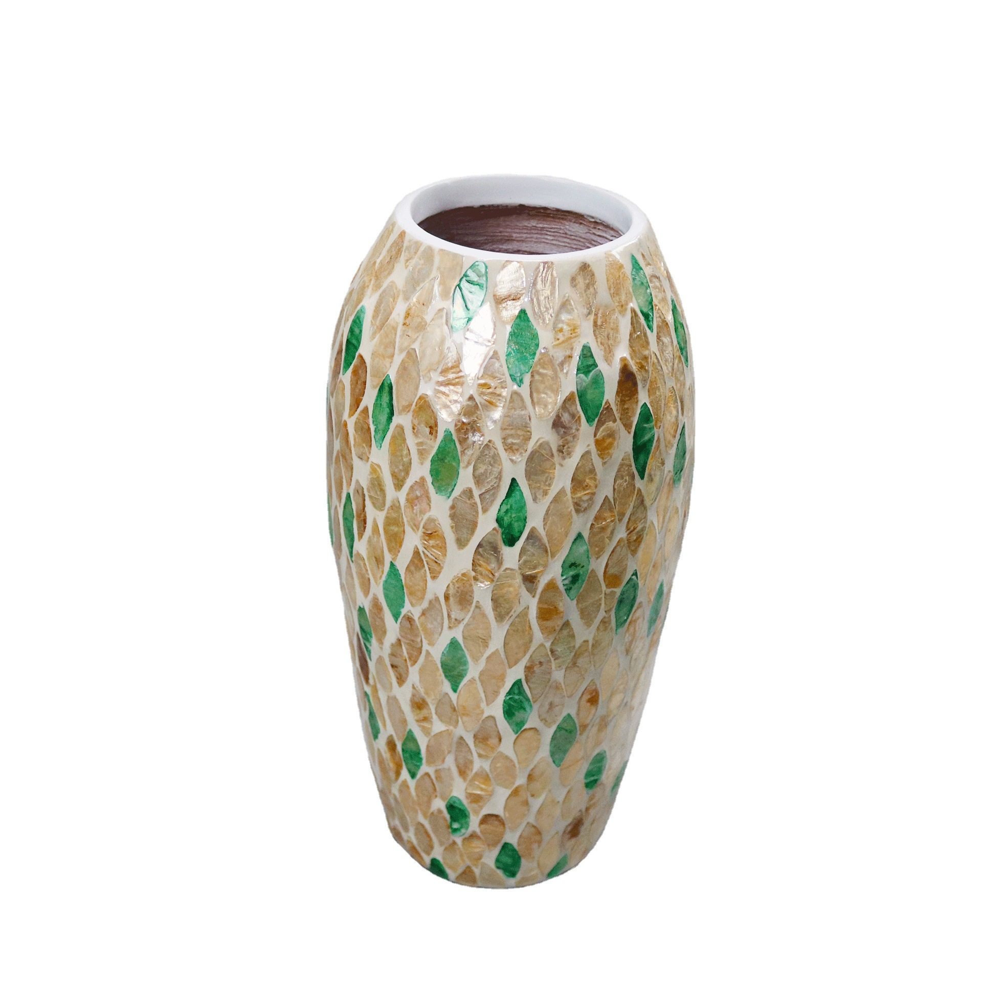 北欧风贝壳花瓶家居摆件客厅插花创意简约干花电视柜餐桌装饰品,淘宝优惠券,粉丝福利购,淘宝优惠卷