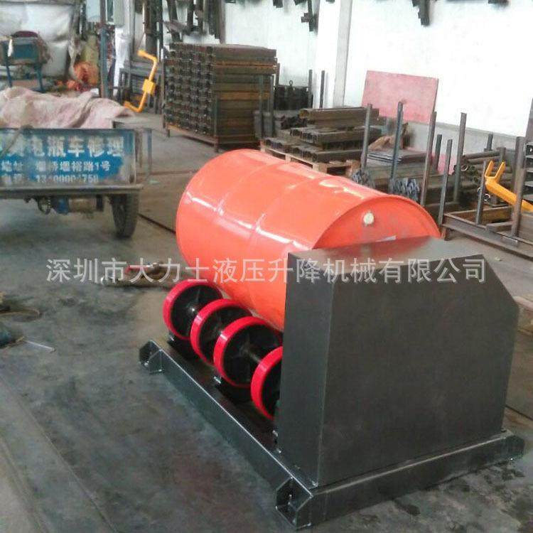 04材质油桶翻转器不锈钢油桶旋转器单桶搅拌器防爆滚动机 - 图0