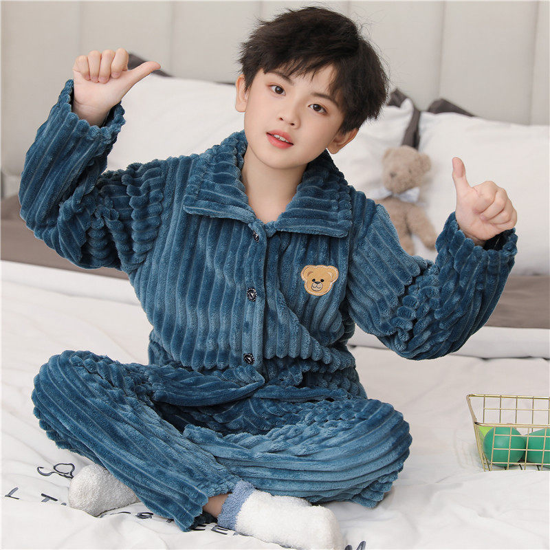 2023儿童睡衣秋冬宝宝加厚珊瑚绒睡衣男女童保暖法兰绒家居服套装,淘宝优惠券,粉丝福利购,淘宝优惠卷