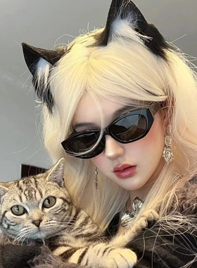 2025新款猫眼墨镜高级感美式