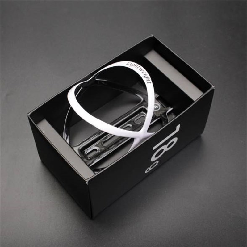 山地自行车水壶架LW碳纤维水壶架18G带盒子自行车水瓶架轻量碳纤 - 图2