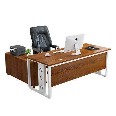老板桌总裁桌简约现代大班台办公家具单人主管经理办公室桌椅组合,淘宝优惠券,粉丝福利购,淘宝优惠卷