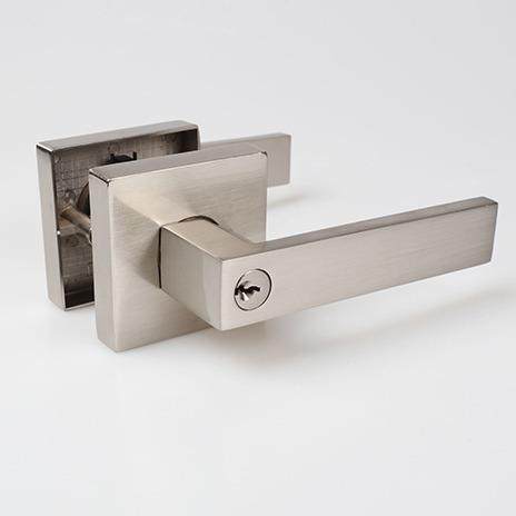 中山工厂锌合金三杆执手门锁不锈钢表面处理铜钥匙铜锁芯把手锁,淘宝优惠券,粉丝福利购,淘宝优惠卷