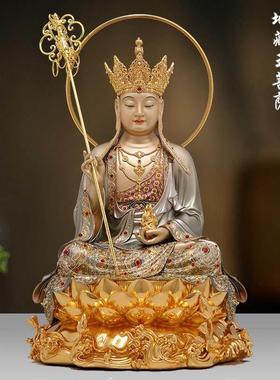 纯铜观世音菩萨观音佛像家用供奉观音家用供奉观音佛像千手观音