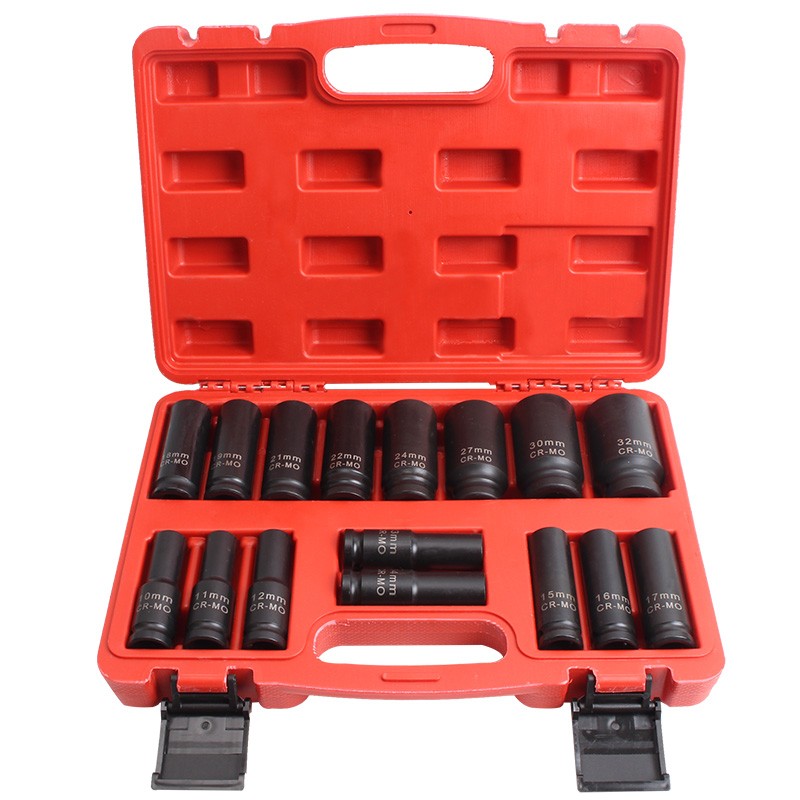 21件套大飞梅花套筒12角套筒头花角套筒12花套筒头子梅花套头组套 - 图1