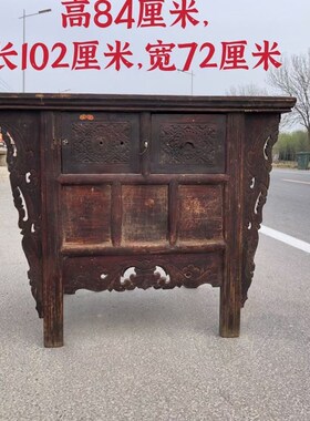 民俗老物件老式柜子置物中式特色旧家俱怀旧纪念收藏品老古董装饰