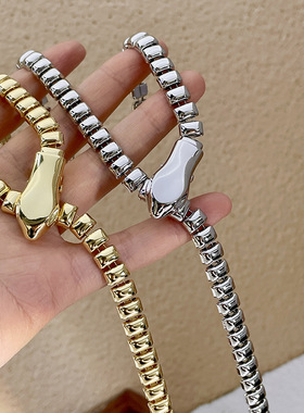 snake bone connection 2023 new matching suit clavicle chain