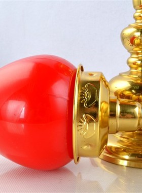 精品佛具  佛前供灯 纯铜葫芦电烛波灯