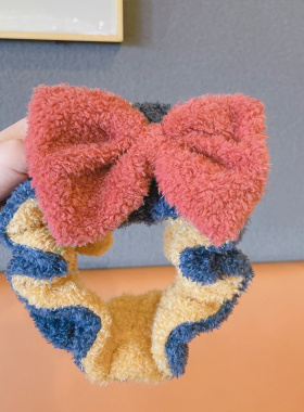 Women Stretchy Headbands Soft Headwrap with Bow Elegant Simp