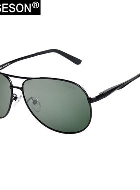 砾石太阳镜男女偏光驾驶墨镜铝镁变色蛤蟆眼镜清透飞行镜可定近视