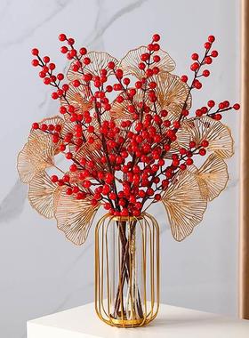 乔迁之喜新居摆件客厅高端大气上档次搬进新房装饰品花束结婚礼物