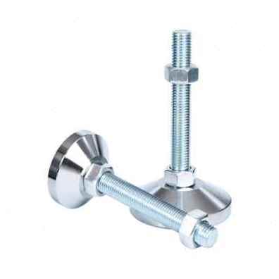 新新品AD150重型碳钢防滑固定脚杯支撑脚可调节地脚螺丝机床减品 - 图0