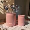 Shinon Korean simple ceramic drain tube chopstick cage holder spoon fork tableware large chopstick tube spatula storage rack spoon