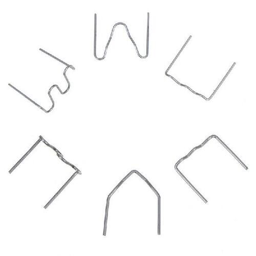 极速100 Pcs/Set Precut 0.6-0.8mm Hot Wave Flat Staples For - 图2