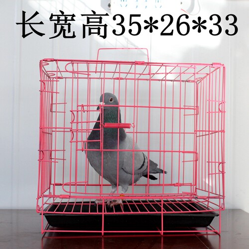 极速狗笼子中小型犬通用笼博美泰迪室内带厕所鸡兔笼铁丝折叠猫笼 - 图2