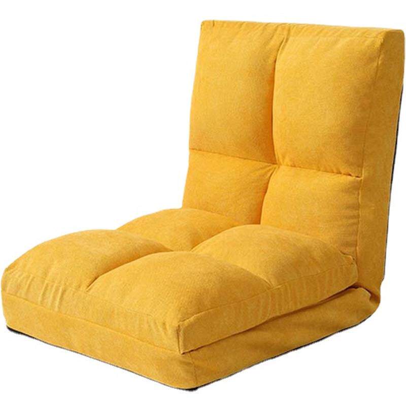 Bay window seat cushion integrated lazy floor lounge chair cushion foldable single backrest sofa floor large futon