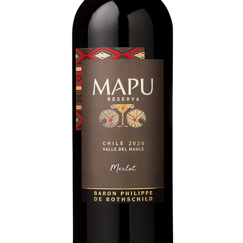 大地MAPU珍藏梅洛干红葡萄酒智利原瓶进口红酒750ml*1,淘宝优惠券,粉丝福利购,淘宝优惠卷
