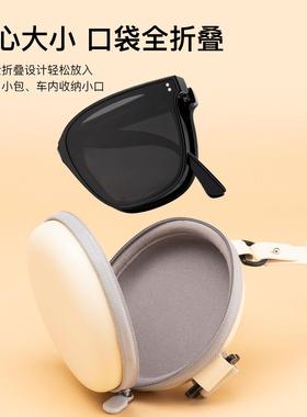 派丽蒙轻便偏光太阳镜抗UV遮阳户外2025新款折叠太阳眼镜女款开