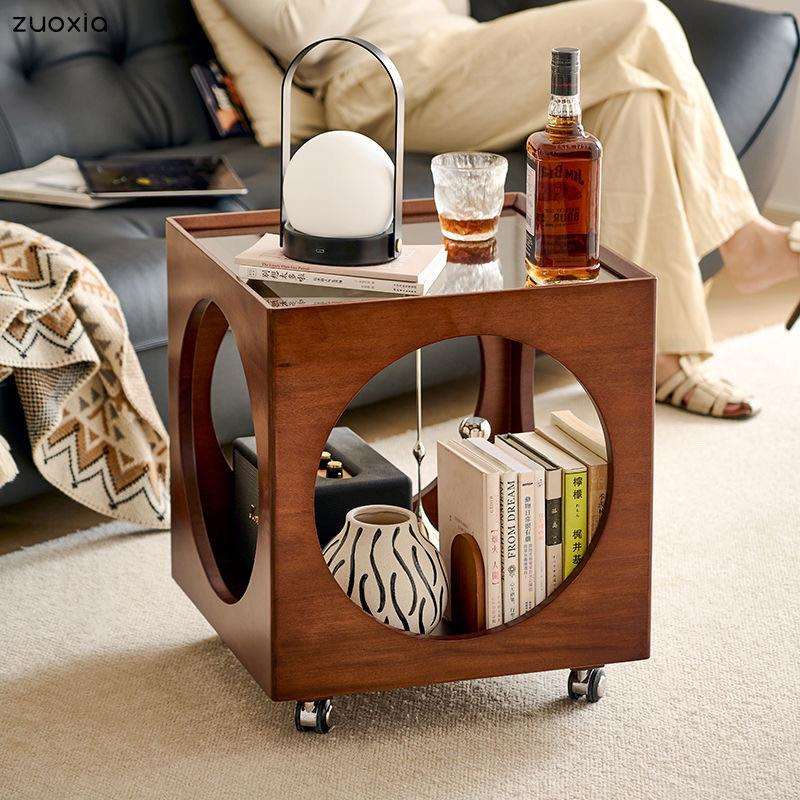 dnd半山理中古风沙发边几家用客厅可移动茶几网红简约迷你边角几 - 图0