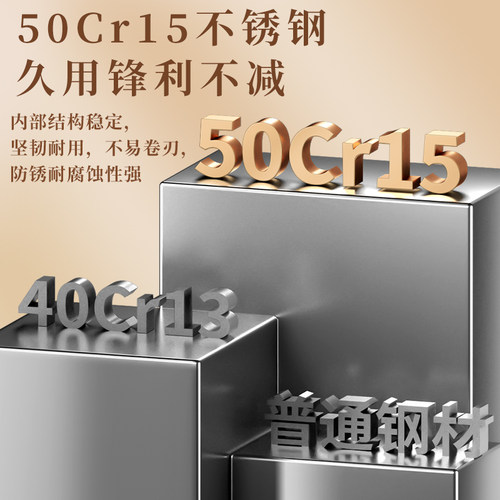 张小泉菜刀家用厨房刀具切菜切肉切片刀厨师专用刀官方旗舰店正品 - 图1