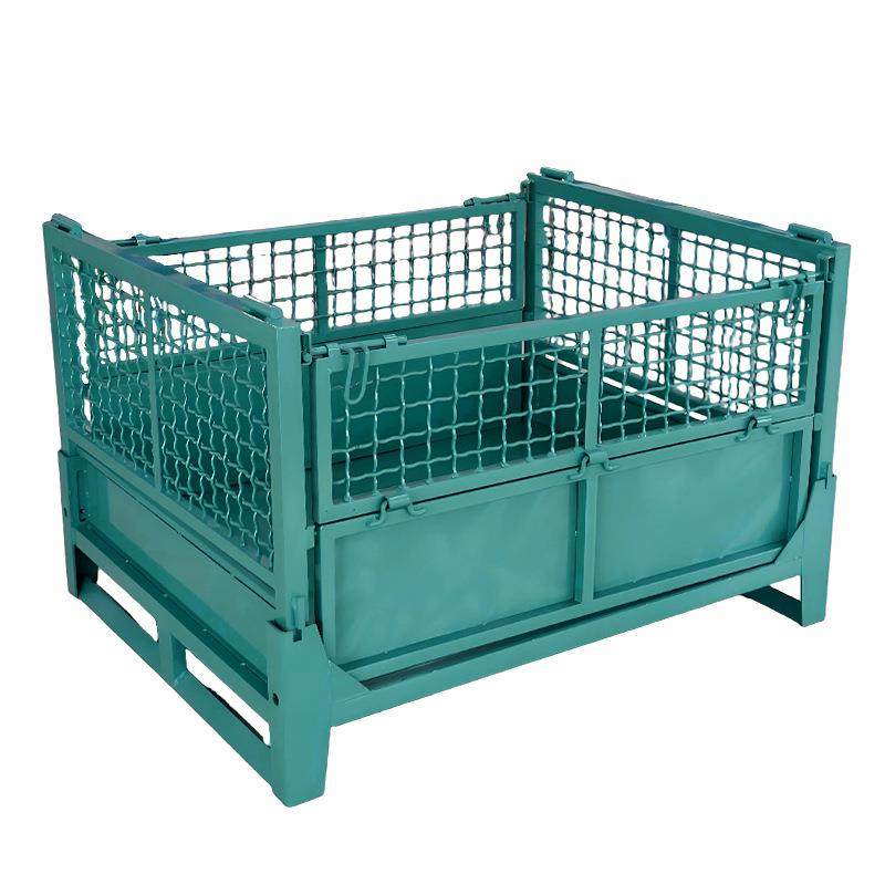 折叠箱 折叠铁板箱周转箱 可堆收纳物流箱子仓储框重型周转箱,淘宝优惠券,粉丝福利购,淘宝优惠卷