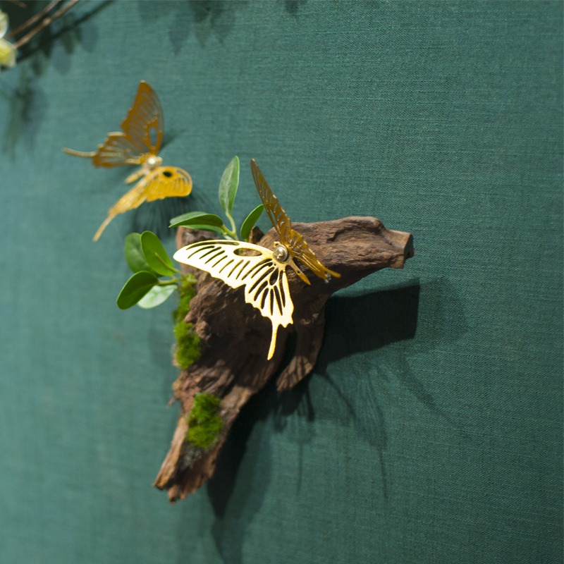 创意墙面装饰新中式客厅书房背景墙装饰挂件墙上花壁挂墙壁装饰品 - 图2